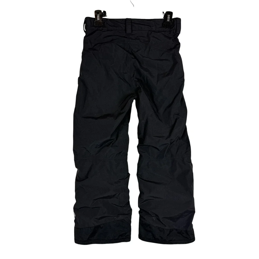 The North Face Snow Pants Boys 10-12 Black HyVent Waterproof Winter Insulated